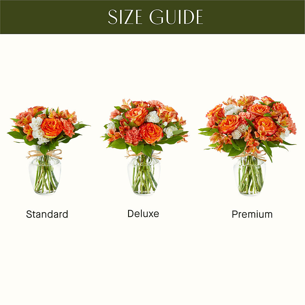 Apricot Glow Bouquet –  Emotional Bonding, Niles IL