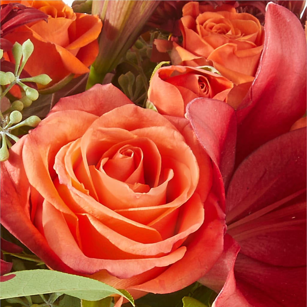 Crimson Leaves Bouquet –  Emotional Bonding, Niles IL