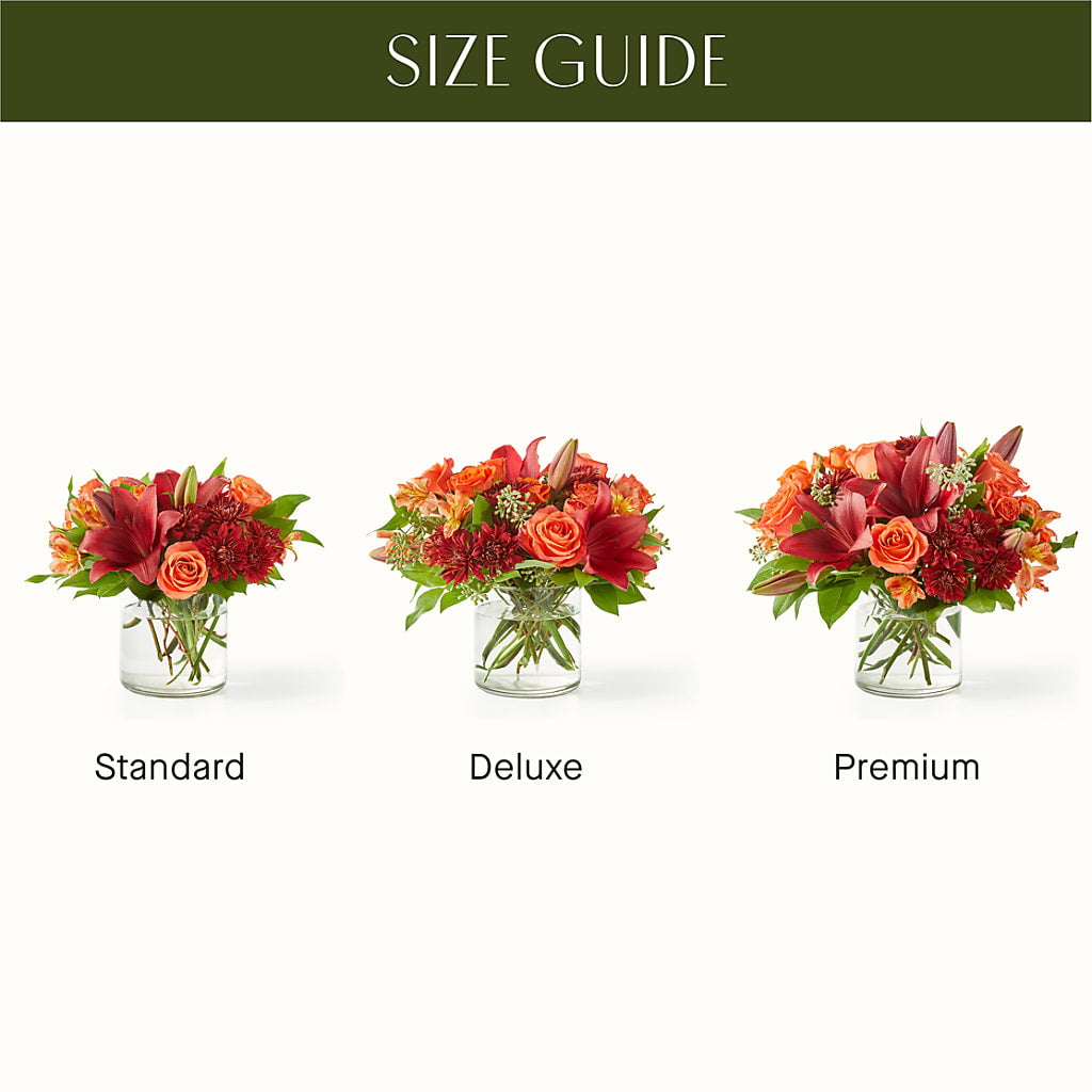 Crimson Leaves Bouquet –  Emotional Bonding, Niles IL