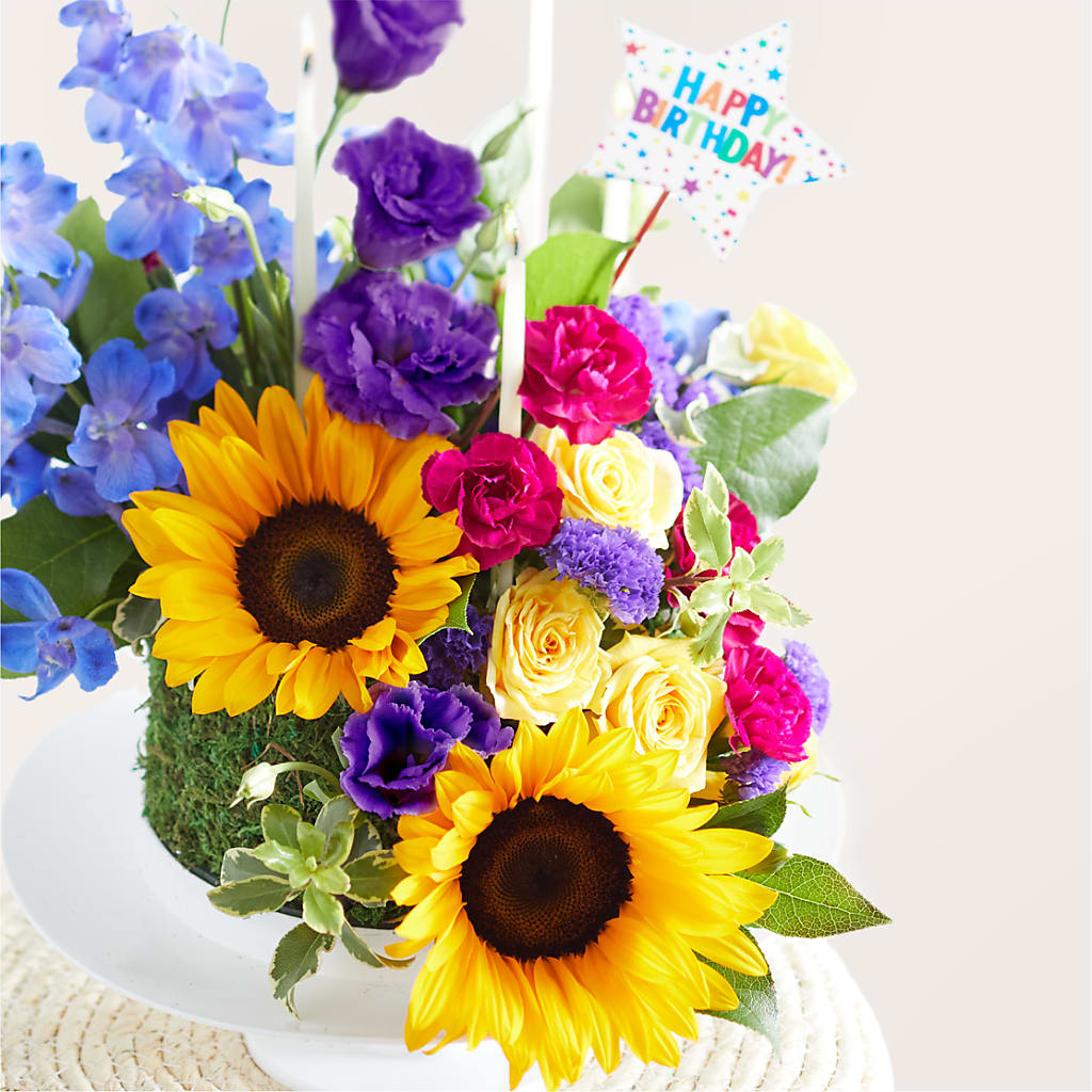 Star of the Day Floral Cake –  Emotional Bonding, Niles IL