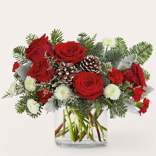 Yule Cheer Bouquet –  Emotional Bonding, Niles IL