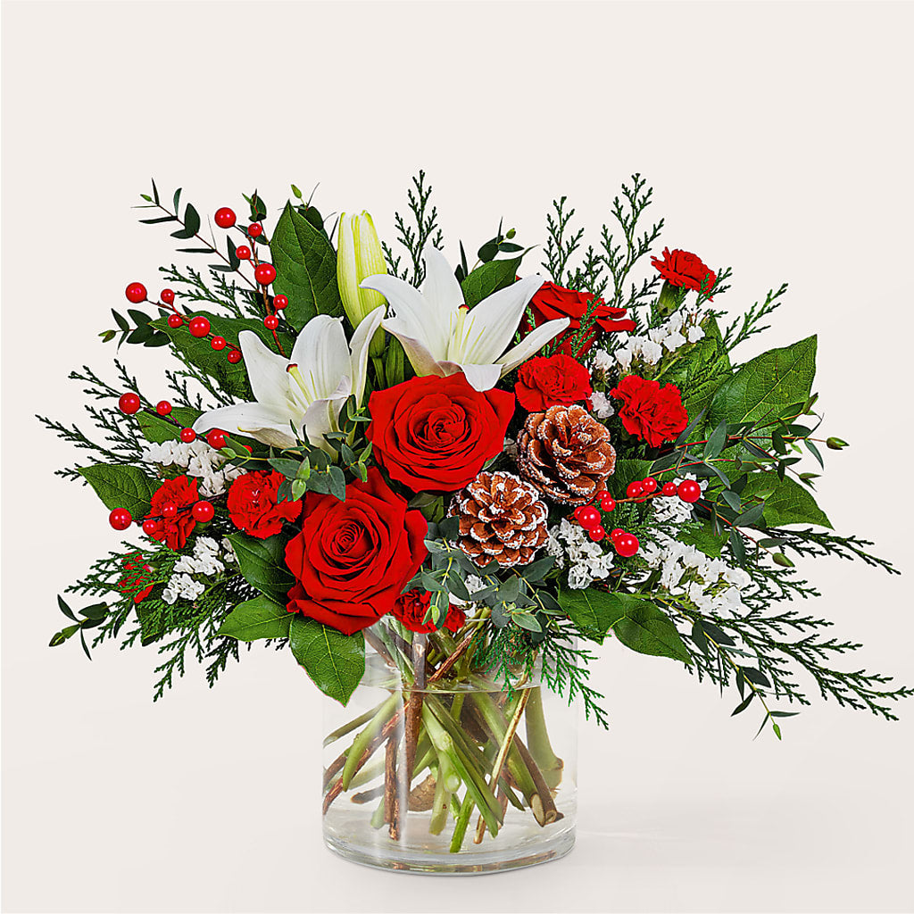 Best in Snow Bouquet –  Emotional Bonding, Niles IL