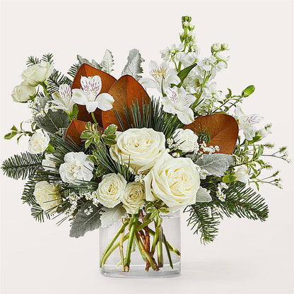 Fresh Snowfall Bouquet –  Emotional Bonding, Niles IL