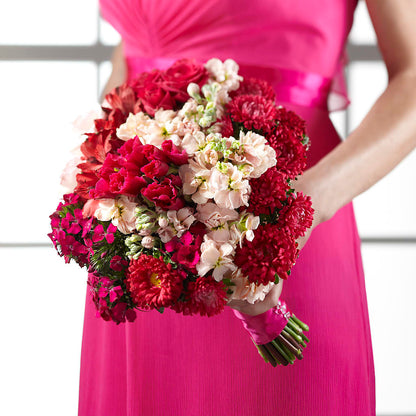 Pink Effervescence Bouquet –  Emotional Bonding, Niles IL