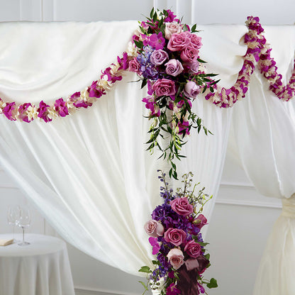 Color & Light Chuppah Decor –  Emotional Bonding, Niles IL